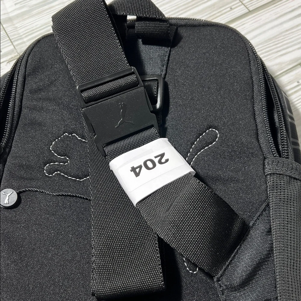 PUMA Sling Backpack crossbody‎ small messenger bag black unisex one size